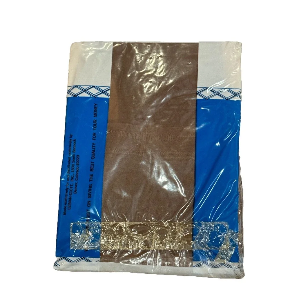 Vintage Scotty Seamless Nylon Stockings‎ Hosiery Taupe Size 8.5